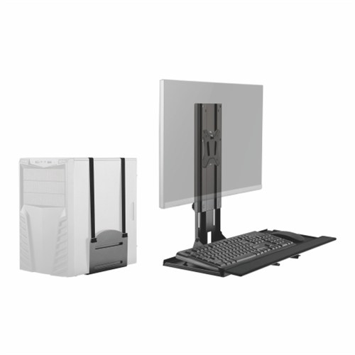 wall mount computer station